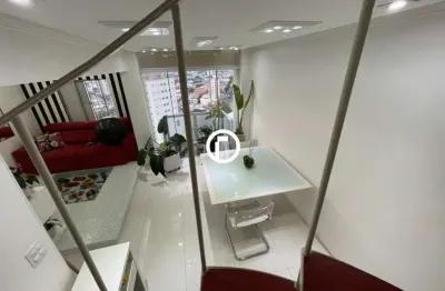 Cobertura duplex para venda - 120m², 2 dormitórios, sendo 1 suites, 1 vaga - saúde