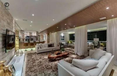 Apartamento cobertura duplex para venda, 288m², 2 dormitórios, sendo 2 suítes, 3 vagas - morumbi