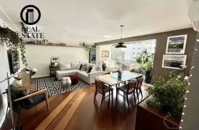 Apartamento para venda 158m², 4 dormitórios, 2 suítes, 3 vagas - brooklin