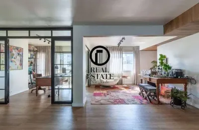 Apartamento para venda 201m², 2 dormitórios, 1 suíte, 4 vagas - jardim américa