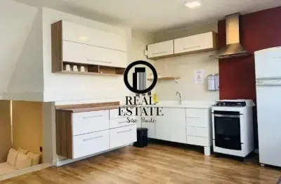Apartamento para venda ou locação 47m², 1 dormitório, 1 vaga - morumbi
