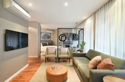 Apartamento para locação 65m², 1 dormitório, 2 vagas - vila olímpia