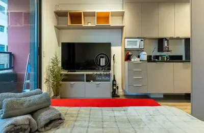 Apartamento totalmente mobiliado para locação 24m², 1 dormitório - consolação