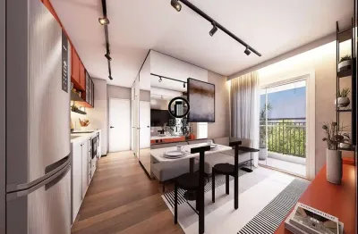 Apartamento para venda - 35m², 2 dormitórios, sendo 1 suites, perdizes