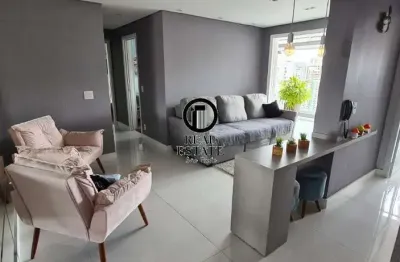 Apartamento para venda 75m², 2 dormitórios sendo 1 suíte e 2 vagas - jardim prudência