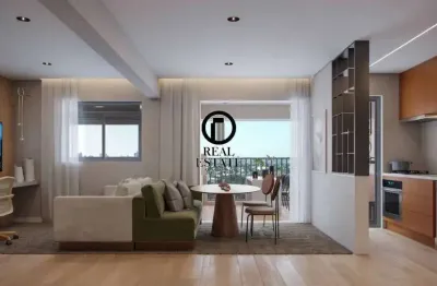 Apartamento para venda - 60m², 2 dormitórios e 1 vaga - brooklin paulista