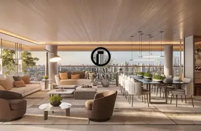 Apartamento para venda - 217m², 4 dormitórios, sendo 4 suítes, 3 vagas - brooklin novo