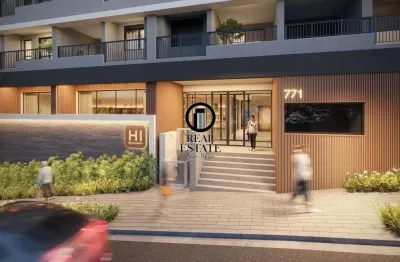 Apartamento para venda - 34.42m², 1 dormitório, sendo 1 suites, 1 vaga - vila clementino
