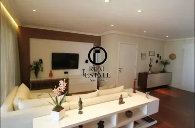 Apartamento para venda 167m², 3 dormitórios sendo 3 suítes e 3 vagas - campo belo