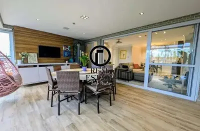 Apartamento para venda 262m², 3 dormitórios sendo 3 suíte e 3 vagas - campo belo