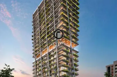 Apartamento para venda - 76.77m², 2 dormitórios, sendo 2 suíte e 1 vaga - itaim bibi