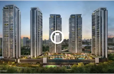 Apartamento para venda - 260.8m², 4 dormitórios, sendo 4 suítes e 4 vagas - real parque