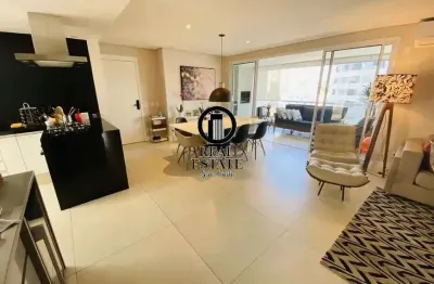 Apartamento para venda 116m², 3 dormitórios sendo 3 suítes e 2 vagas - brooklin