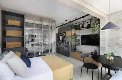 Apartamento à venda - 25m², 1 quarto, sendo 1 suíte, chácara klabin