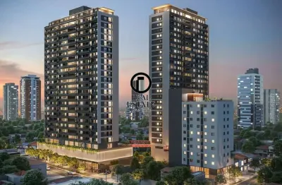 Apartamento para venda - 44.66m², 2 dormitórios, sendo 1 suites, bela vista