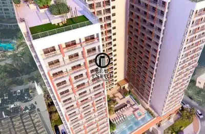 Apartamento para venda - 41m², 1 quarto, sendo 1 suites, brooklin novo