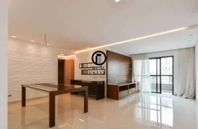 Apartamento para venda - 138m², 3 dormitórios, sendo 1 suites, 3 vagas - chácara inglesa