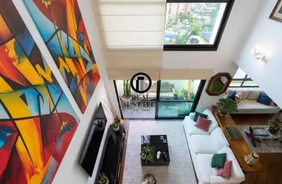 Cobertura duplex para venda - 184.5m², 3 dormitórios, sendo 3 suites, 3 vagas - vila suzana