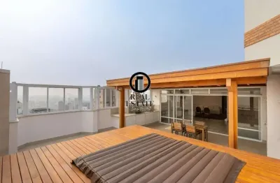 Cobertura duplex para venda - 488m², 4 dormitórios, sendo 4 suites, 4 vagas - vila suzana