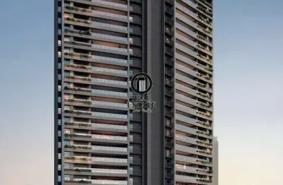 Apartamento para venda - 262m², 4 dormitórios, sendo 4 suites, 3 vagas - brooklin paulista