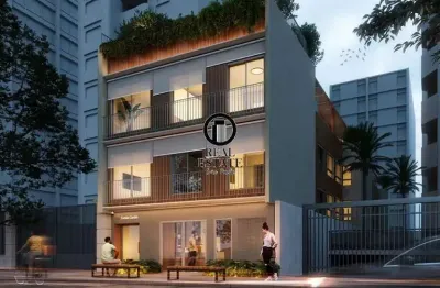 Cobertura duplex para venda - 63.39m², 2 dormitórios, sendo 1 suites, jardim paulista