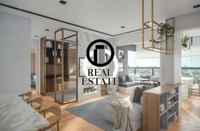 Apartamento para venda 65m², 2 dormitórios, 1 suíte, 1 vaga - brooklin