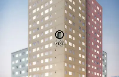Apartamento para venda - 35.01m², 2 dormitórios, campos elíseos