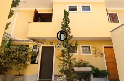 Casa em condomínio para venda - 131m², 3 dormitórios, sendo 1 suites, 2 vagas - vila anglo brasileira