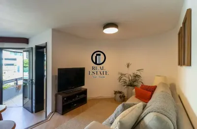 Apartamento para venda - 48m², 1 dormitório, sendo 1 suites, 1 vaga - cidade monções