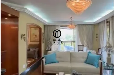 Apartamento para venda - 240m², 3 dormitórios, sendo 3 suites, 3 vagas - campo belo