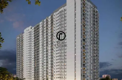 Apartamento para venda - 32.07m², 2 dormitórios, água branca