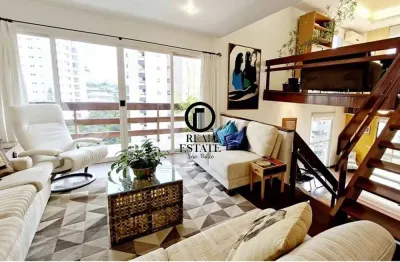 Apartamento para venda - 201m², 3 dormitórios, sendo 3 suites, 4 vagas - real parque