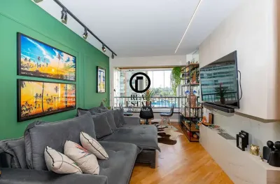 Apartamento para venda - 46m², 1 dormitório, sendo 1 suites, 1 vaga - brooklin paulista