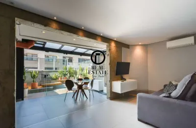 Cobertura duplex para venda - 112m², 2 dormitórios, sendo 2 suites, 2 vagas - pinheiros