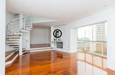 Cobertura duplex para venda - 400m², 4 dormitórios, sendo 3 suites, 5 vagas - moema