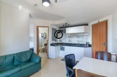 Apartamento para venda - 34m², 1 dormitório, 1 vaga - brooklin paulista