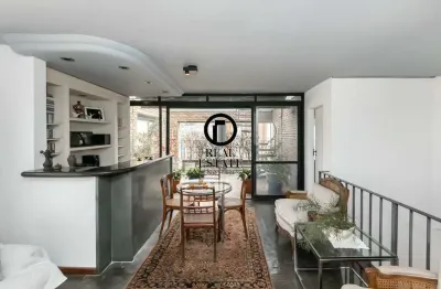 Cobertura duplex para venda - 204m², 2 dormitórios, sendo 2 suites, 2 vagas - vila olímpia
