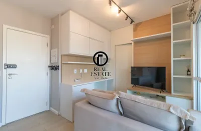 Apartamento para venda - 38m², 1 dormitório, sendo 1 suites, 1 vaga - cidade monções