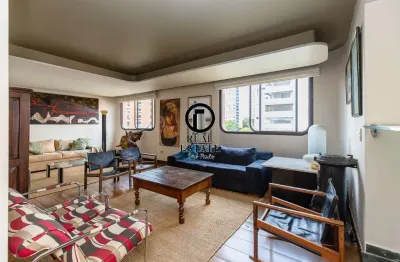 Apartamento para venda - 210m², 3 dormitórios, sendo 1 suites, 4 vagas - moema