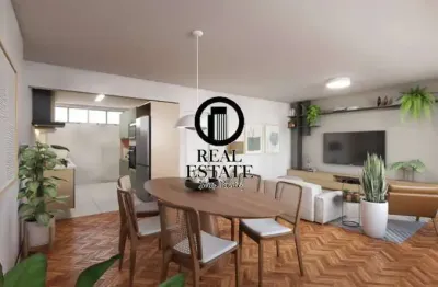 Apartamento para venda - 113m², 2 quartos, sendo 2 suites, 1 vagas - jardim paulista