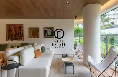 Apartamento para venda - 190m², 4 dormitórios, sendo 3 suites, 3 vagas - brooklin paulista