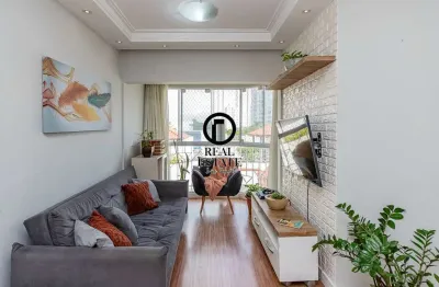 Apartamento para venda - 71m², 3 dormitórios, sendo 1 suites, 2 vagas - jardim marajoara