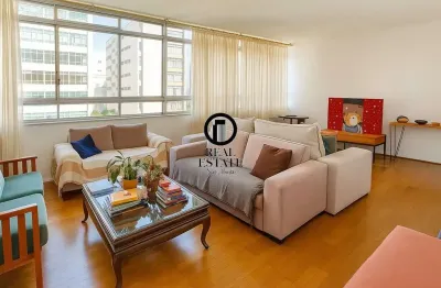 Apartamento para venda - 254m², 4 dormitórios, sendo 1 suites, 3 vagas - higienópolis