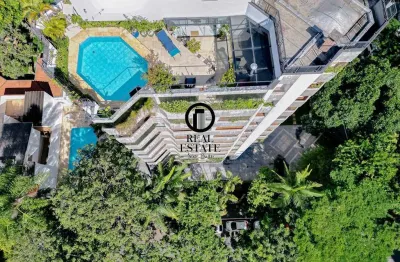 Cobertura duplex para venda - 430m², 4 quartos, sendo 4 suites, 5 vagas - campo belo