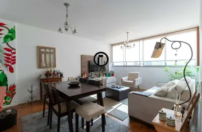 Apartamento para venda - 95m², 3 dormitórios, 1 vaga - moema