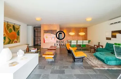 Apartamento para venda - 218m², 3 quartos, sendo 3 suites, 4 vagas - brooklin paulista