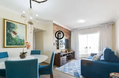 Apartamento para venda - 74m², 3 dormitórios, 1 vaga - vila gumercindo