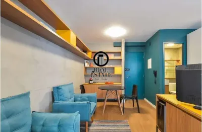 Studio para venda - 37m², 1 dormitório, 1 vaga - república