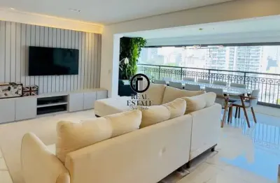 Apartamento 137m² - 3 dormitórios sendo 3 suítes e 3 vagas - chacara santo antonio