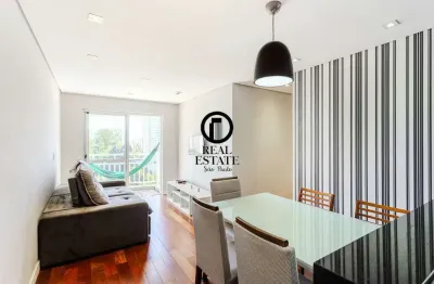 Apartamento à venda - 61m², 2 quartos, sendo 1 suíte, 2 vagas - vila andrade